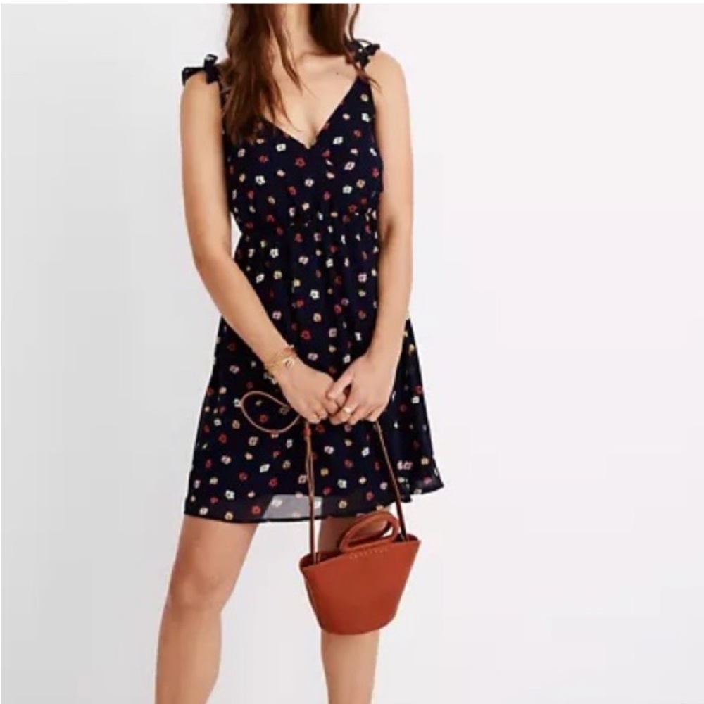 Size M Madewell Floral Dress